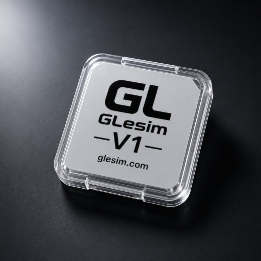 GLesim V1 实体 eUICC 卡产品图